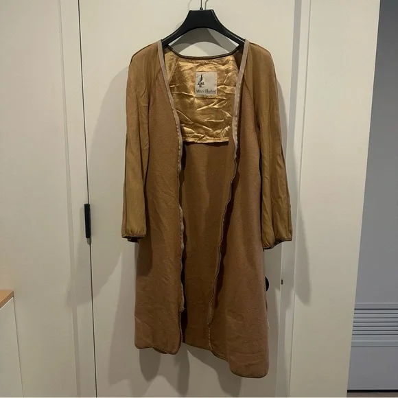 Misty Harbor Vintage Tan Trench Coat with removable liner - Picture 7 of 9